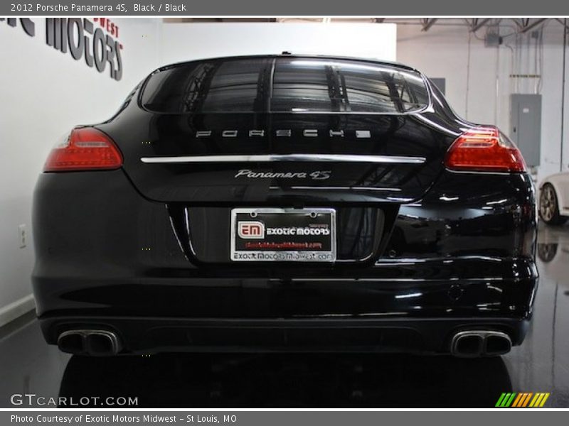 Black / Black 2012 Porsche Panamera 4S