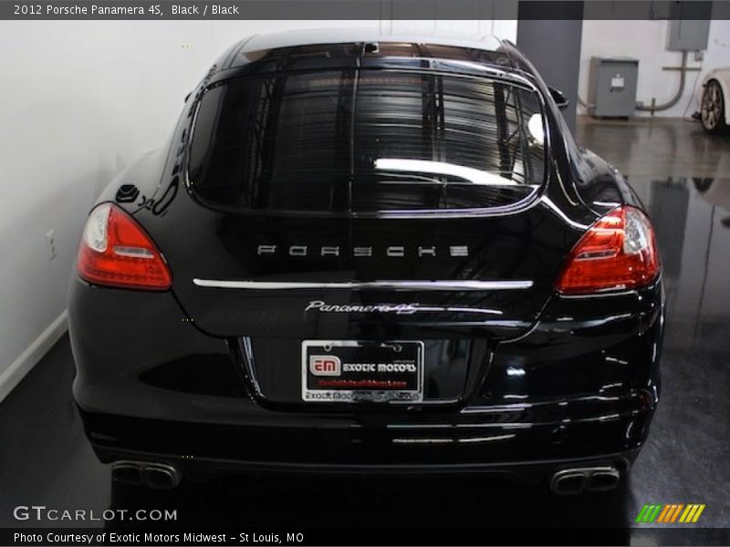 Black / Black 2012 Porsche Panamera 4S