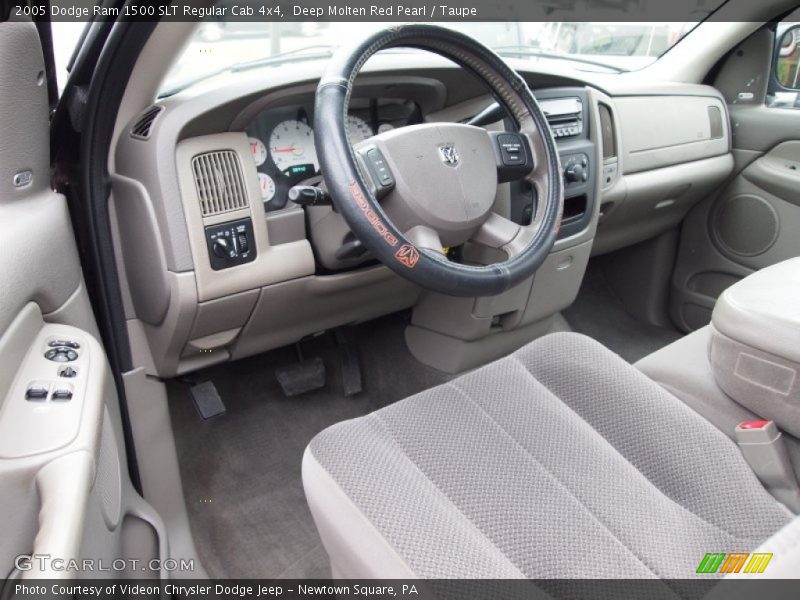 Deep Molten Red Pearl / Taupe 2005 Dodge Ram 1500 SLT Regular Cab 4x4