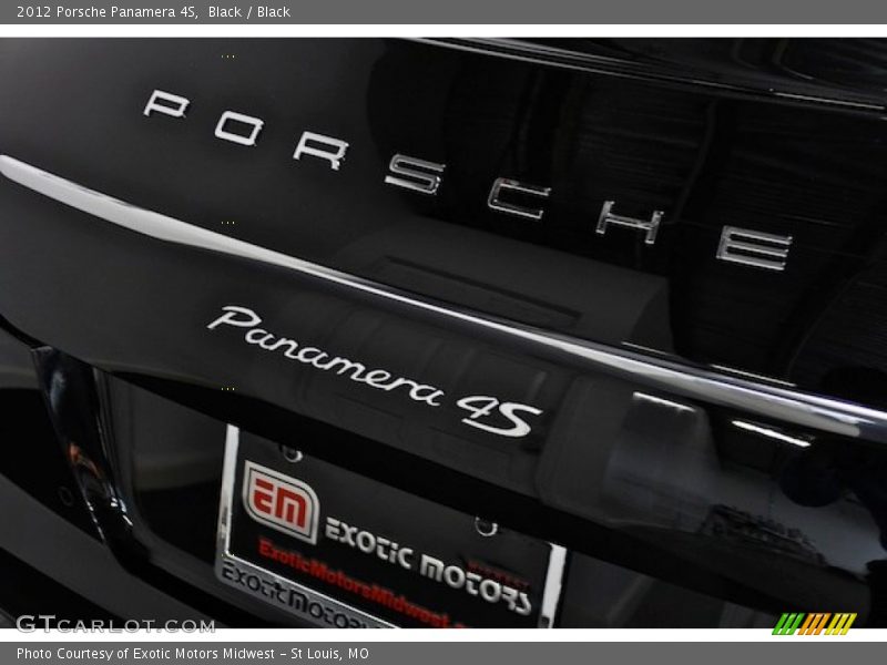Black / Black 2012 Porsche Panamera 4S
