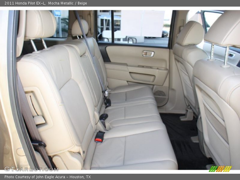 Mocha Metallic / Beige 2011 Honda Pilot EX-L