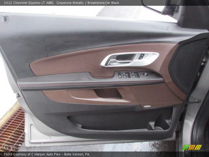 Graystone Metallic / Brownstone/Jet Black 2012 Chevrolet Equinox LT AWD