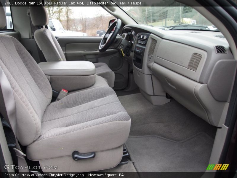 Deep Molten Red Pearl / Taupe 2005 Dodge Ram 1500 SLT Regular Cab 4x4