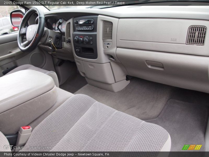 Deep Molten Red Pearl / Taupe 2005 Dodge Ram 1500 SLT Regular Cab 4x4