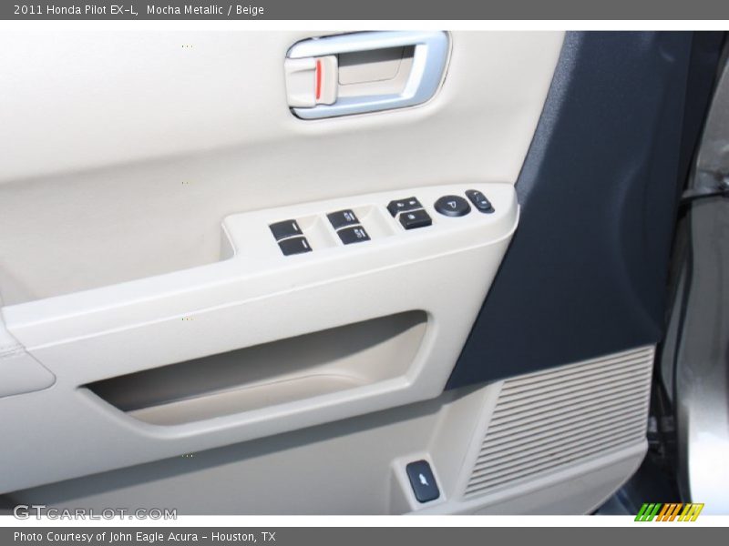 Mocha Metallic / Beige 2011 Honda Pilot EX-L