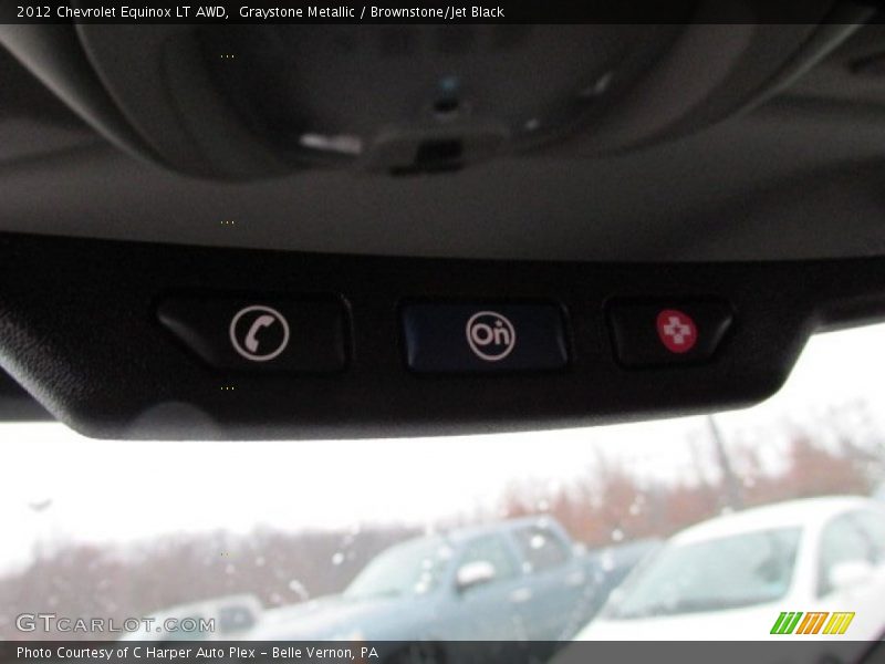 Graystone Metallic / Brownstone/Jet Black 2012 Chevrolet Equinox LT AWD