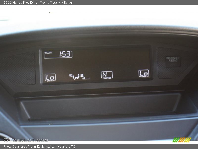 Mocha Metallic / Beige 2011 Honda Pilot EX-L