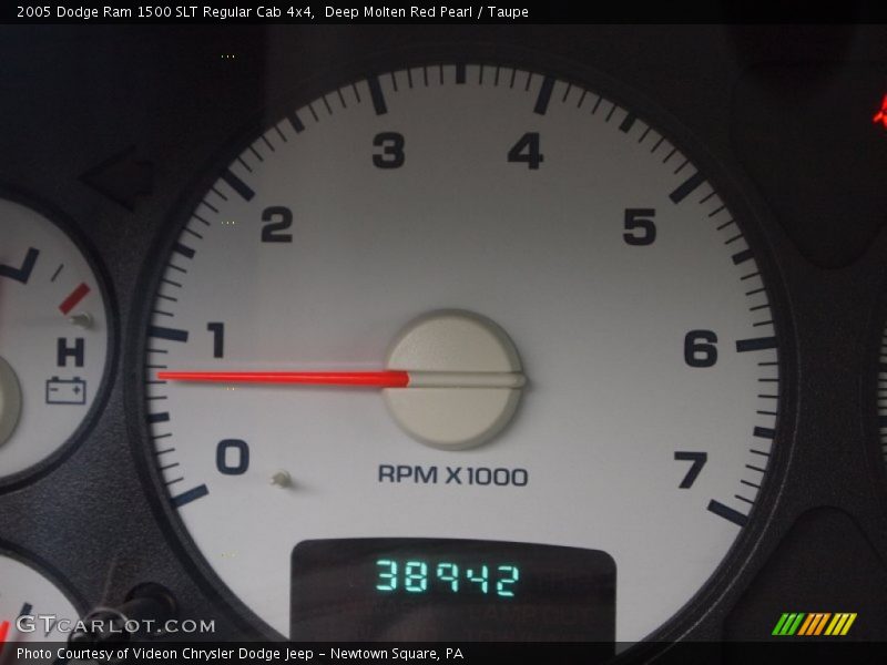 Deep Molten Red Pearl / Taupe 2005 Dodge Ram 1500 SLT Regular Cab 4x4