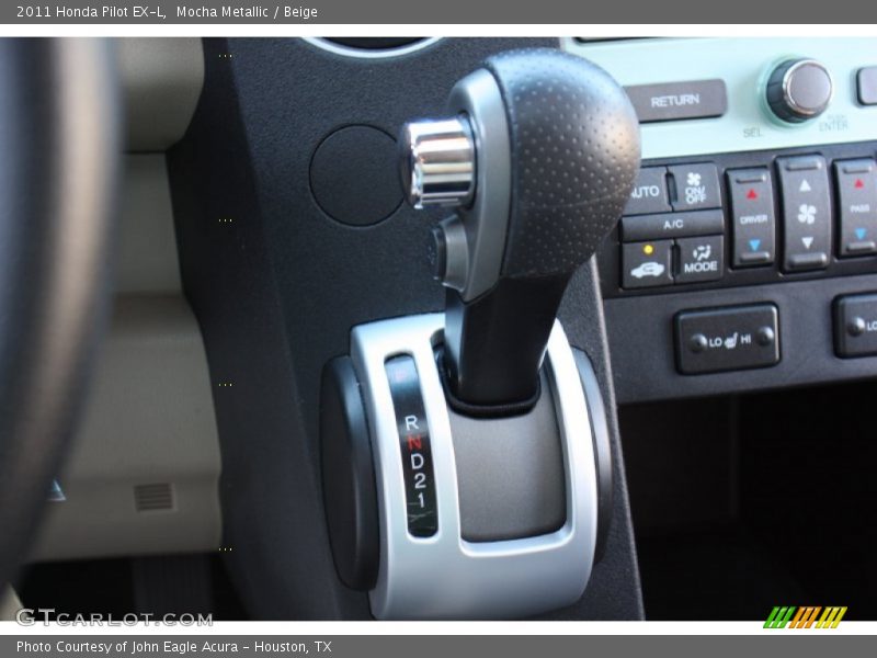  2011 Pilot EX-L 5 Speed Automatic Shifter