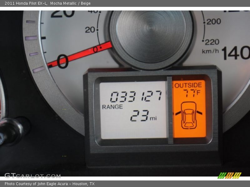 Mocha Metallic / Beige 2011 Honda Pilot EX-L