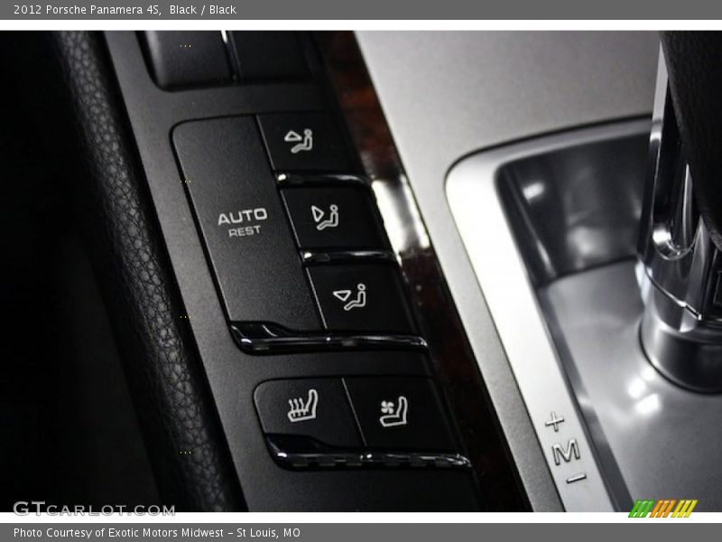 Controls of 2012 Panamera 4S