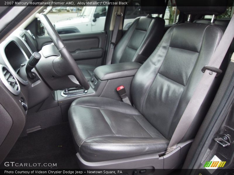 Front Seat of 2007 Mountaineer Premier AWD