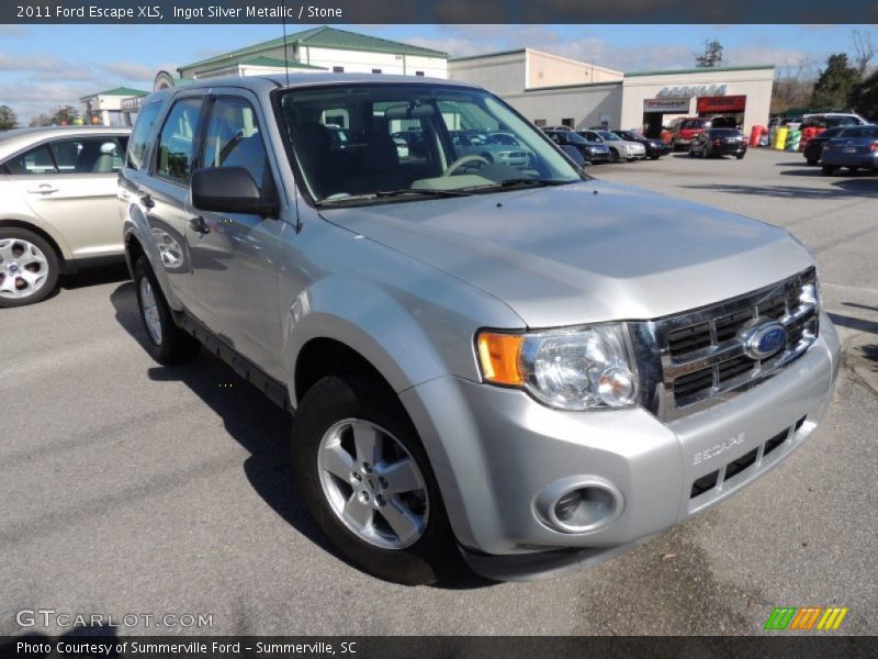 Ingot Silver Metallic / Stone 2011 Ford Escape XLS