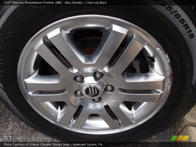  2007 Mountaineer Premier AWD Wheel