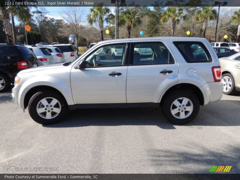 Ingot Silver Metallic / Stone 2011 Ford Escape XLS