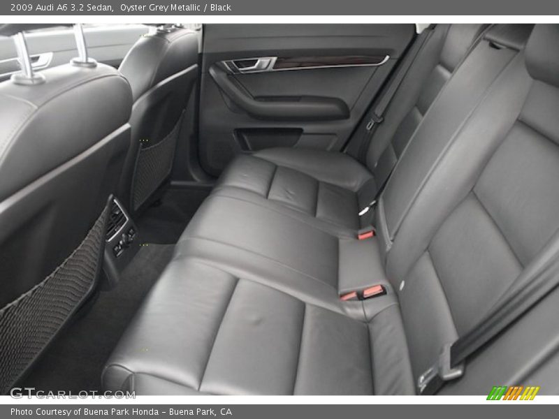 Oyster Grey Metallic / Black 2009 Audi A6 3.2 Sedan