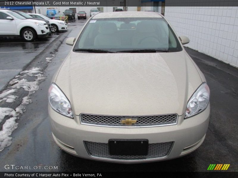 Gold Mist Metallic / Neutral 2012 Chevrolet Impala LT
