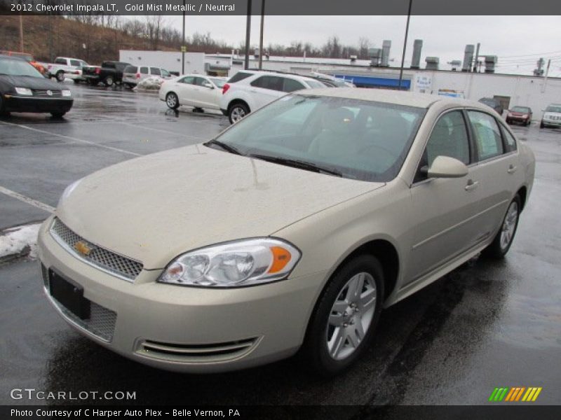 Front 3/4 View of 2012 Impala LT