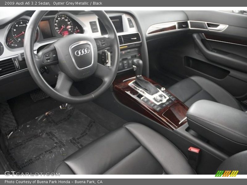 Black Interior - 2009 A6 3.2 Sedan 