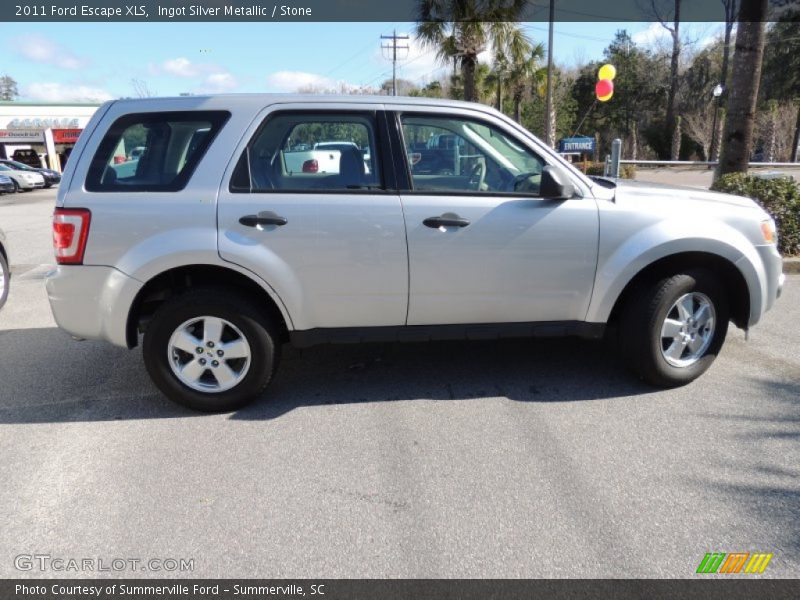 Ingot Silver Metallic / Stone 2011 Ford Escape XLS