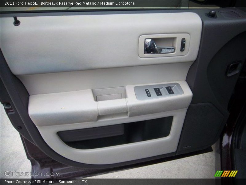 Bordeaux Reserve Red Metallic / Medium Light Stone 2011 Ford Flex SE