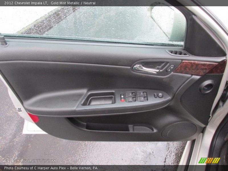 Gold Mist Metallic / Neutral 2012 Chevrolet Impala LT