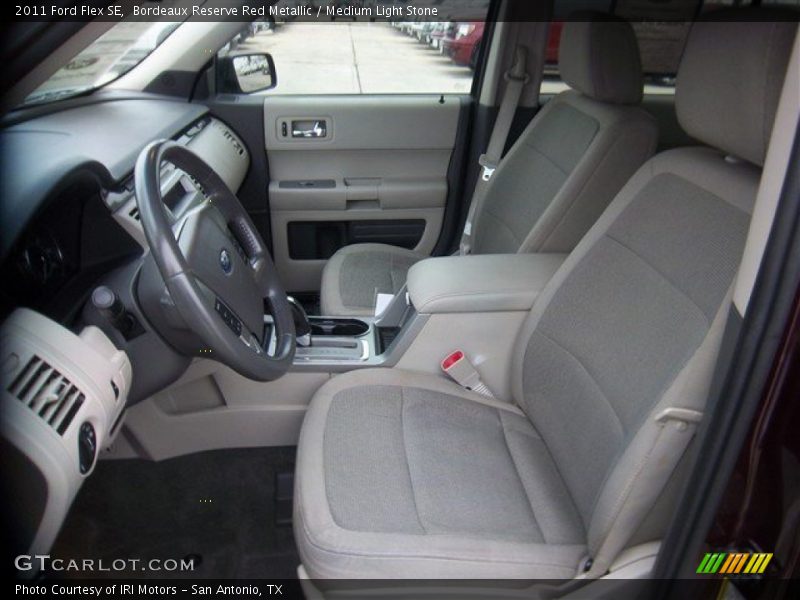 Bordeaux Reserve Red Metallic / Medium Light Stone 2011 Ford Flex SE