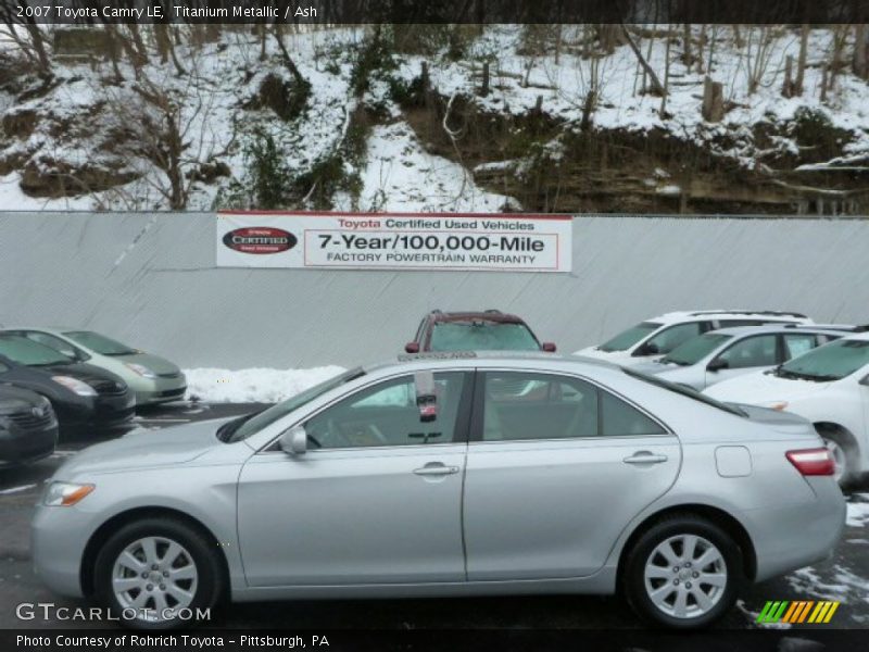 Titanium Metallic / Ash 2007 Toyota Camry LE