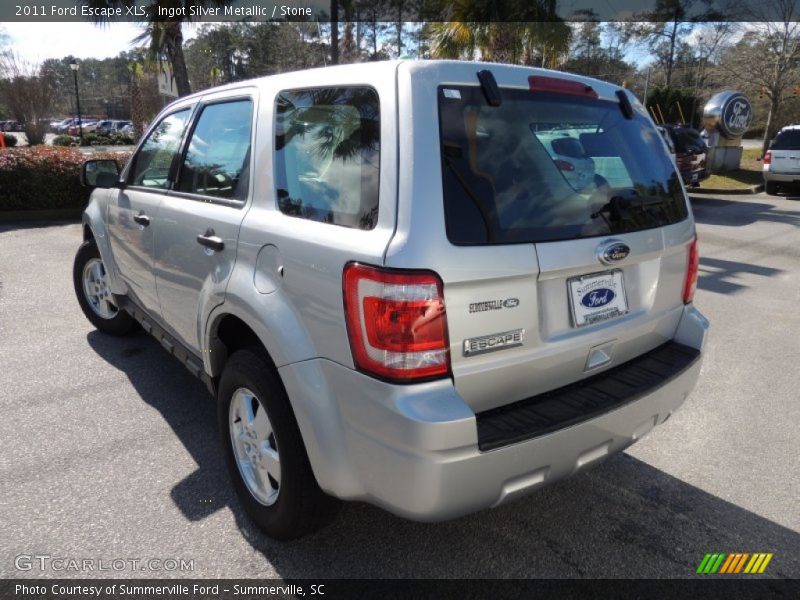 Ingot Silver Metallic / Stone 2011 Ford Escape XLS