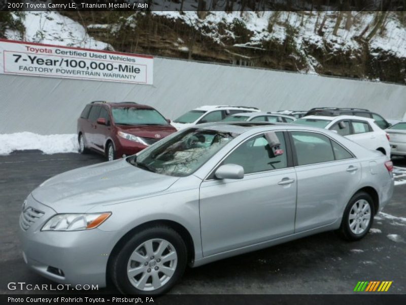 Titanium Metallic / Ash 2007 Toyota Camry LE