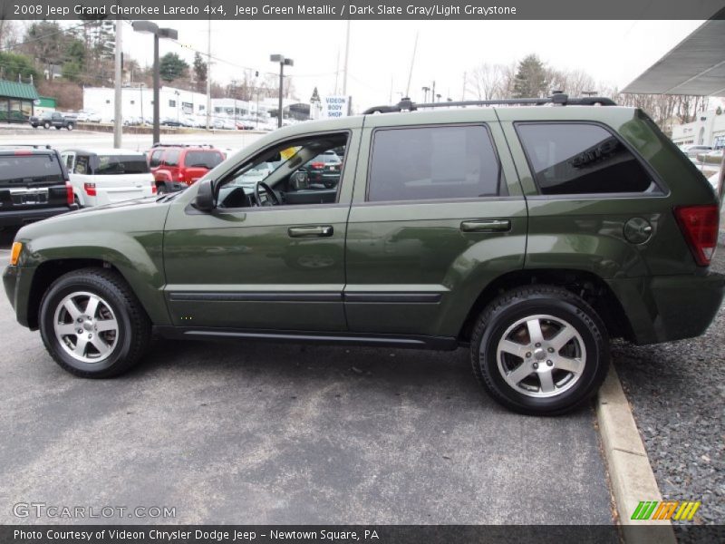  2008 Grand Cherokee Laredo 4x4 Jeep Green Metallic