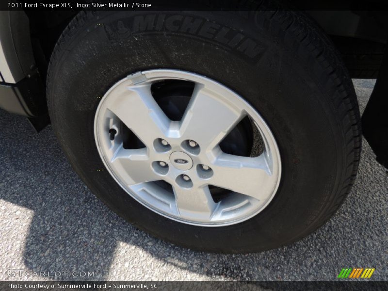 Ingot Silver Metallic / Stone 2011 Ford Escape XLS