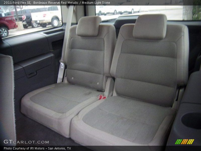 Bordeaux Reserve Red Metallic / Medium Light Stone 2011 Ford Flex SE
