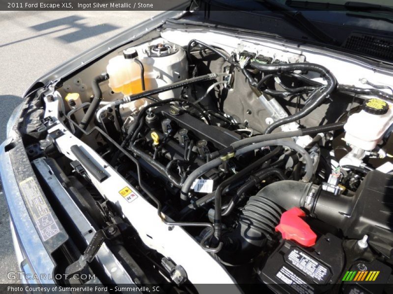Ingot Silver Metallic / Stone 2011 Ford Escape XLS
