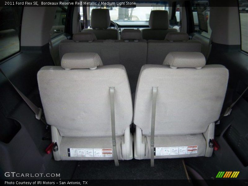 Bordeaux Reserve Red Metallic / Medium Light Stone 2011 Ford Flex SE