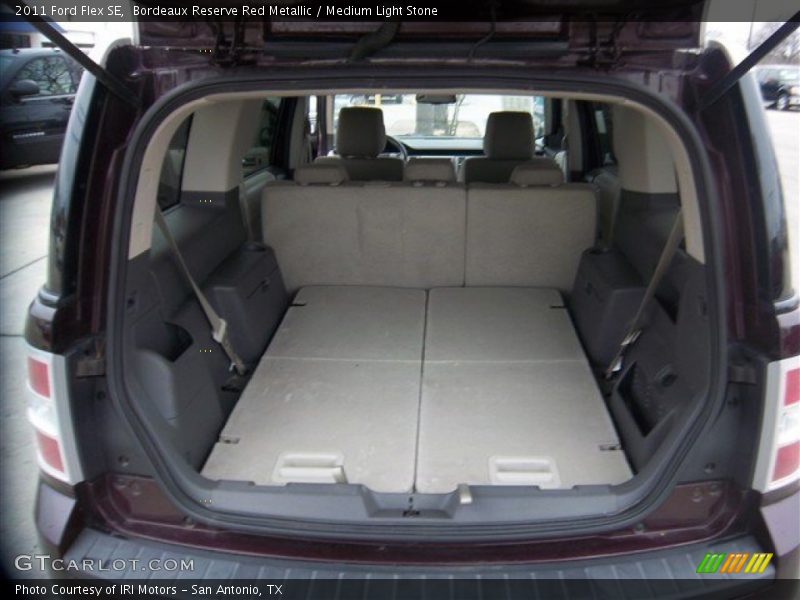 Bordeaux Reserve Red Metallic / Medium Light Stone 2011 Ford Flex SE