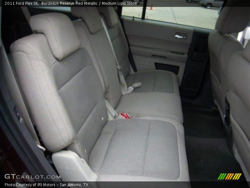 Bordeaux Reserve Red Metallic / Medium Light Stone 2011 Ford Flex SE