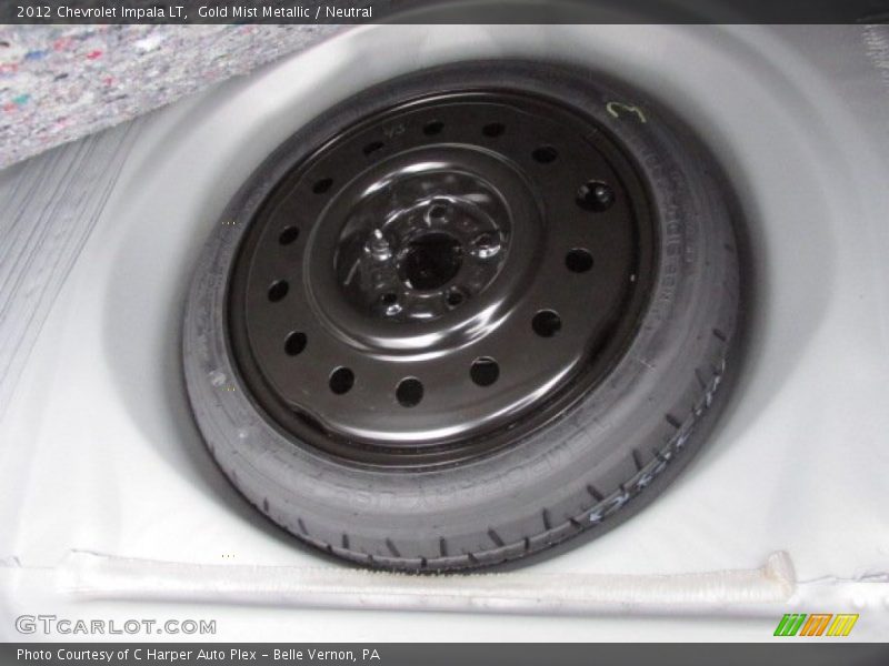 Gold Mist Metallic / Neutral 2012 Chevrolet Impala LT