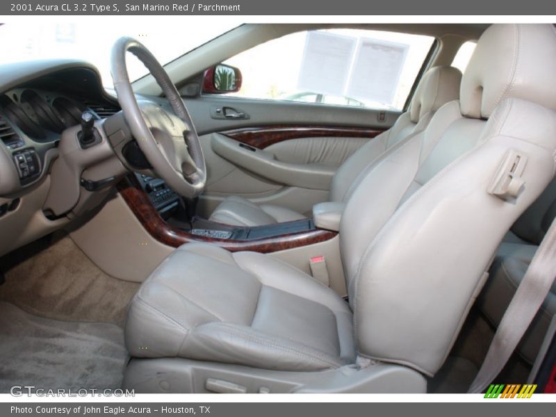 Front Seat of 2001 CL 3.2 Type S