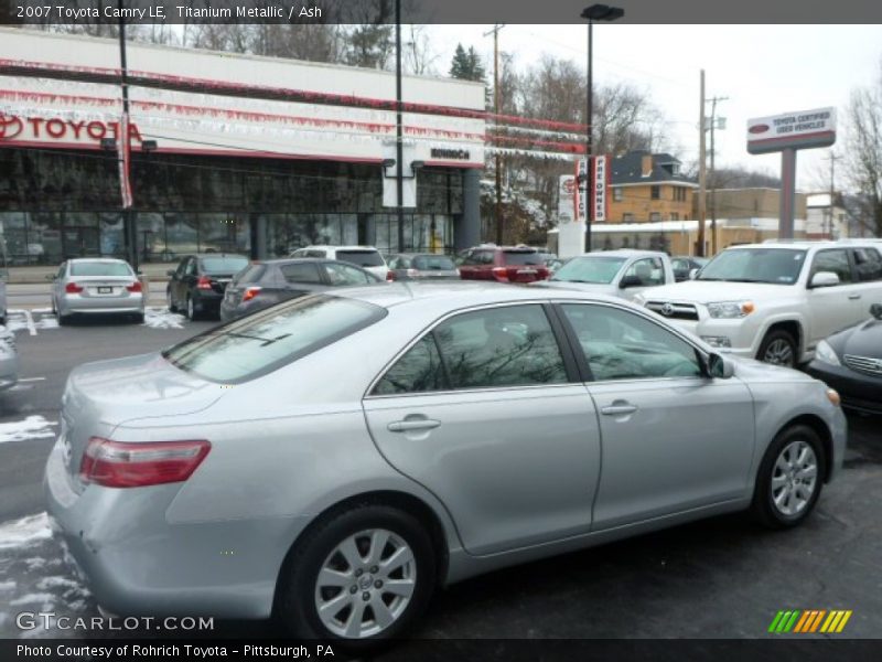 Titanium Metallic / Ash 2007 Toyota Camry LE