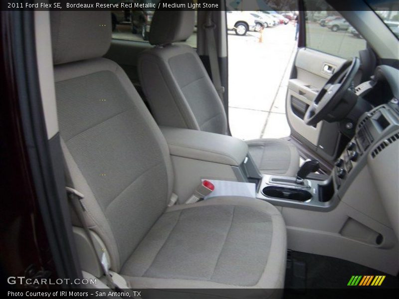 Bordeaux Reserve Red Metallic / Medium Light Stone 2011 Ford Flex SE