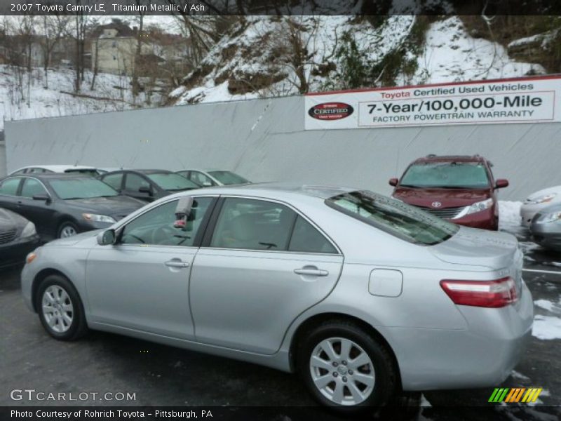 Titanium Metallic / Ash 2007 Toyota Camry LE