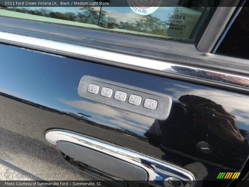 Black / Medium Light Stone 2011 Ford Crown Victoria LX