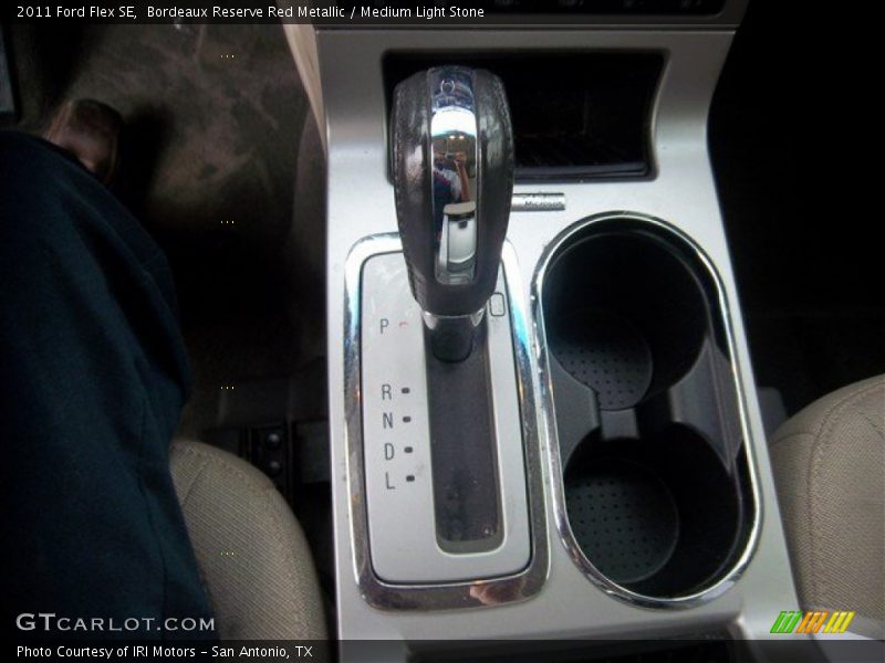 Bordeaux Reserve Red Metallic / Medium Light Stone 2011 Ford Flex SE