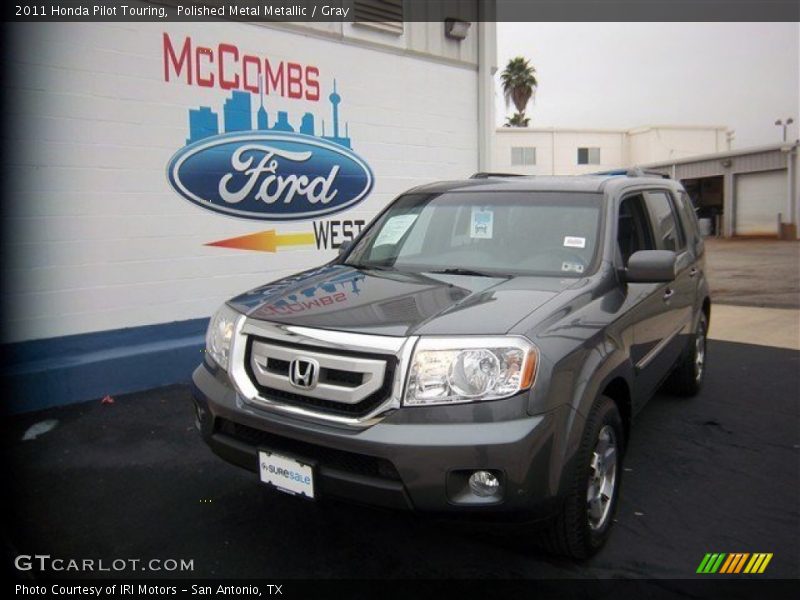 Polished Metal Metallic / Gray 2011 Honda Pilot Touring