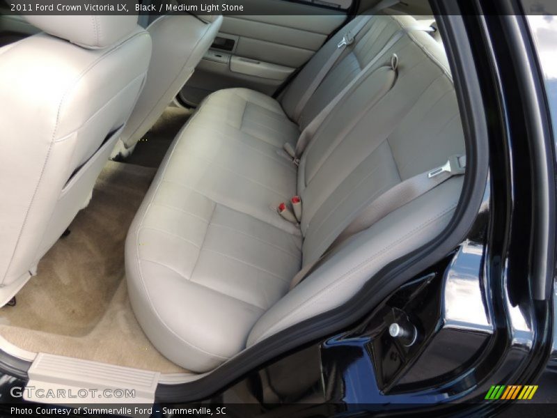 Black / Medium Light Stone 2011 Ford Crown Victoria LX