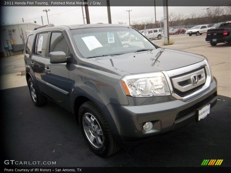 Polished Metal Metallic / Gray 2011 Honda Pilot Touring