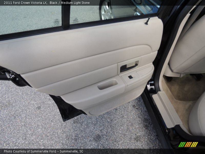 Black / Medium Light Stone 2011 Ford Crown Victoria LX
