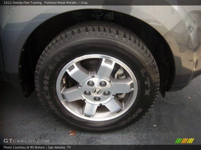 Polished Metal Metallic / Gray 2011 Honda Pilot Touring