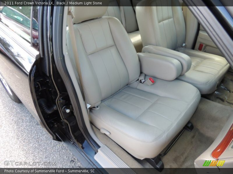 Black / Medium Light Stone 2011 Ford Crown Victoria LX